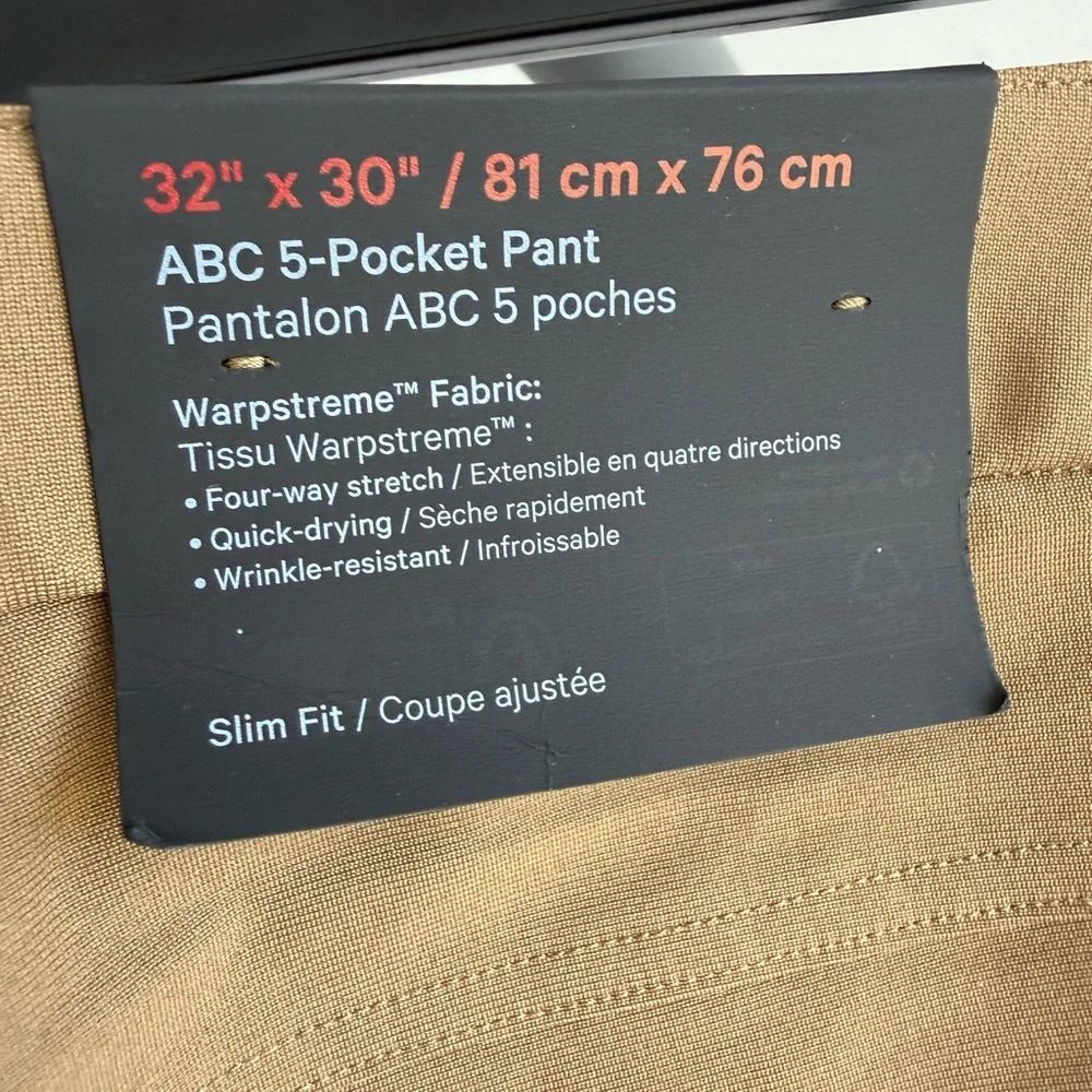 lululemon athletica Men's Slim Chino Pants in Tan